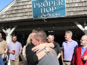 Lilián García Instagram - What an incredible day celebrating the revamp of @properhoproswell ! 🍻✂️
A huge thank you to @roswell_inc & @slsharrison for such a beautiful ribbon cutting and to this amazing community that continues to show up and support us.
@patrick.ellrich and I are so grateful for each and every one of you—this place is more than a taphouse, it’s a gathering spot built by community. ❤️
And what makes it even more special for us… this is the very place where we met and our love story began.🥹✨
Here’s to more amazing memories together! 🤗❤️