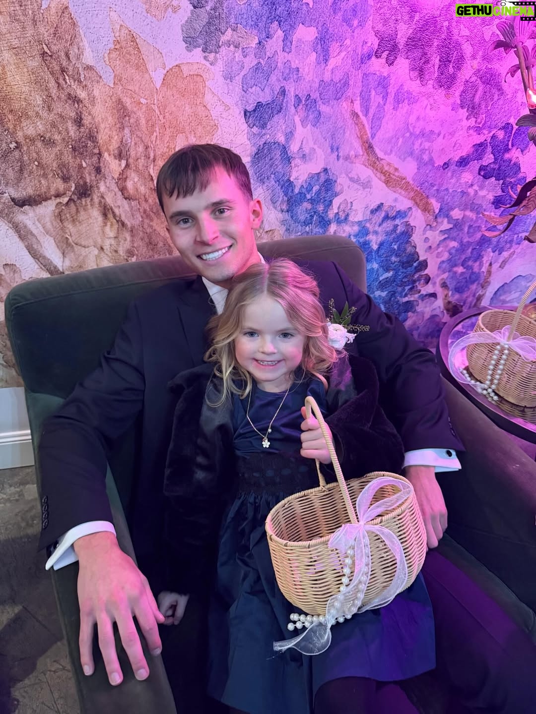 Lindsay Arnold - 101.1K Likes - The best weekend celebrating the Burt's 🥹🫶🏻 our nanny of 4 years @_bailey_burt married Sam's step brother @isaac_burt08 and we are all over the moon about it! We love them both so much 🫶🏻

#wedding #auntanduncle #flowergirls