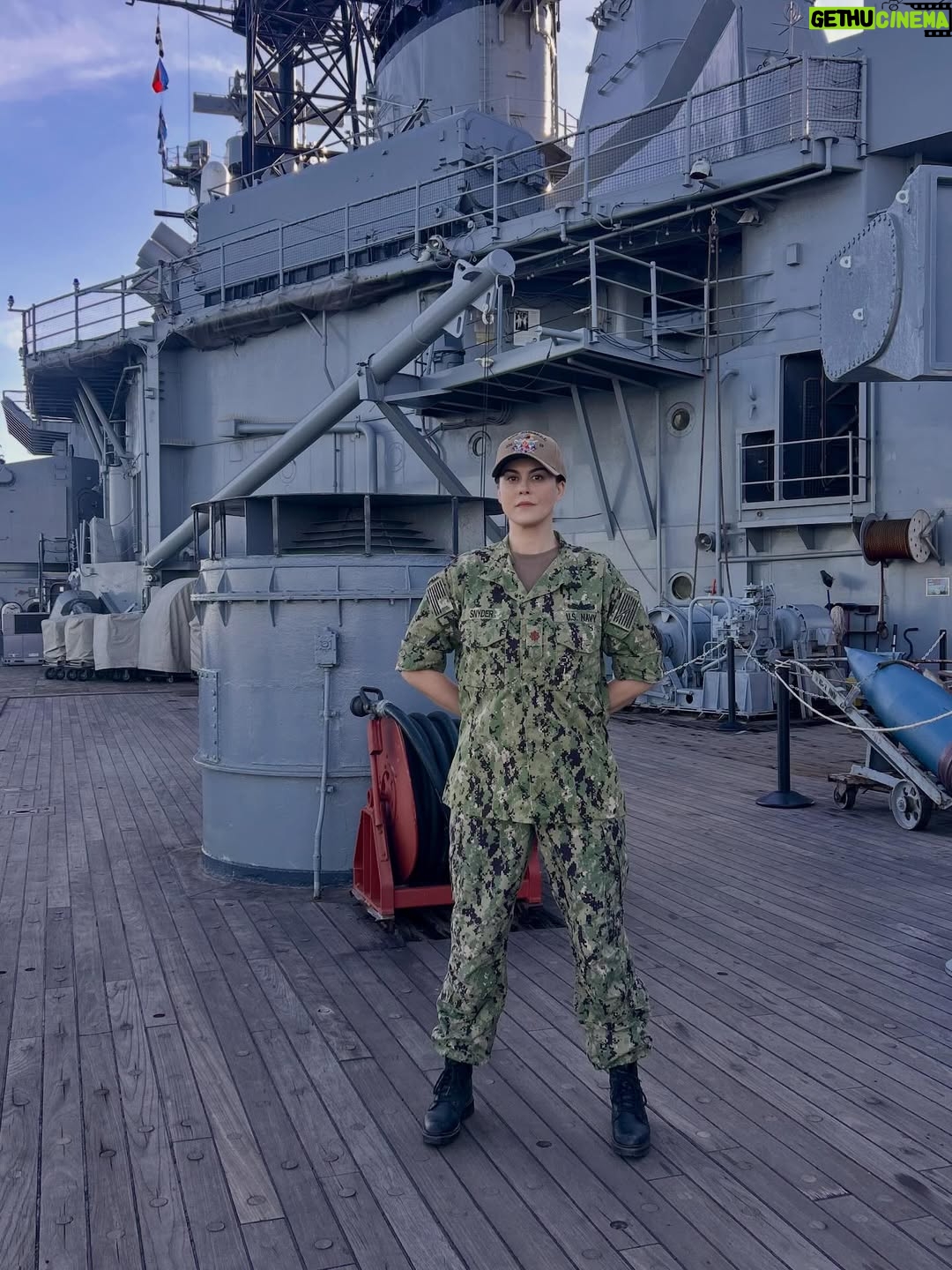 Lindsey Shaw - 22.2K Likes - Spent the day on the USS Iowa with a wonderful group of people. 🎥🎬 Ty @jackierr for bringing me onto this film. 🤗 Congrats on this beautiful project @alyshaharan! I am in awe of you and all your stories!! 🤩 Had a blast learning and creating with you today! @ashesandinkmovie coming soon!