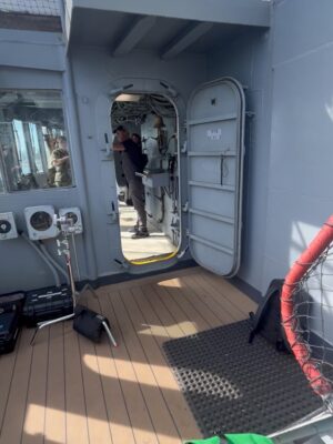 Lindsey Shaw Instagram - Spent the day on the USS Iowa with a wonderful group of people. 🎥🎬 Ty @jackierr for bringing me onto this film. 🤗 Congrats on this beautiful project @alyshaharan! I am in awe of you and all your stories!! 🤩 Had a blast learning and creating with you today! @ashesandinkmovie coming soon!