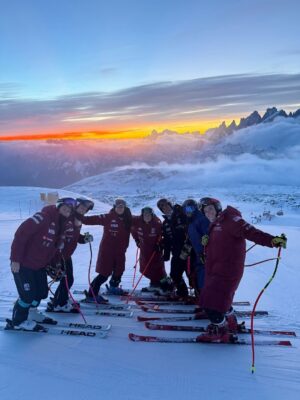 Lindsey Vonn Instagram - Well… I’ve had the red leader bib from the first race of the season until now, but in all likelihood tomorrow will be my last day as #1. At the beginning of the season no one would have ever believed I would be even close to this position. And I bet people would have laughed if it was even suggested. But winning the title was my goal… and I came painfully close to achieving it. 

I’m not one to talk about things I’ve achieved but in this instance I feel I need to, maybe more to remind myself than anything else… 

I was on the podium of every single downhill race, including 2 wins. I clawed my way back to #1 in the world after being retired for 6 years with a partial knee replacement and that alone was an incredible achievement I won’t ever forget. Even though in a few days no one will remember that I almost won the season title, I will remember. I didn’t want to win the title to prove anything to anyone. I did it because I knew I could. I just wish I had a chance to fight until the end to try and get it… 

However, as I sit here I have to reflect and wonder; why does a title mean so much to me? Why am I crying over a crystal trophy?

It’s because skiing has always been the thing I love to do most in this world. It has always brought me incredible joy, especially this season. But what I am realizing is that not having one more title doesn’t make this season less extraordinary. It doesn’t take away the joy I had standing in the starting gate or crossing the finish line and seeing #1 next to my name. It doesn’t take away from the incredible time I had with my team and teammates. Singing and dancing with fans and kids in the stadium. Those memories aren’t washed away because of a title. My tears just mean I care. I always have. That’s why I work so hard. Skiing is my passion. Whether I’ll ever be able to do it again is yet to be seen. But at least I have the memories, with or without a title, I feel privileged to have had this adventure.

Wherever this path leads I will find my way. I always do. Skiing is what I love to do but it’s not who I am. There are so many reasons to be happy. So much to be thankful for🙏🏻

Thank you all for coming on this journey with me❤️