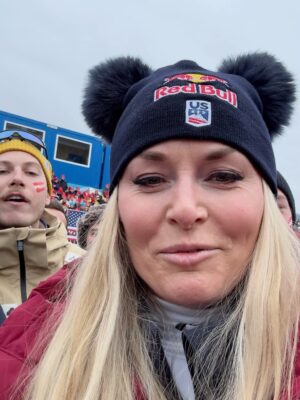 Lindsey Vonn Instagram - Well… I’ve had the red leader bib from the first race of the season until now, but in all likelihood tomorrow will be my last day as #1. At the beginning of the season no one would have ever believed I would be even close to this position. And I bet people would have laughed if it was even suggested. But winning the title was my goal… and I came painfully close to achieving it. 

I’m not one to talk about things I’ve achieved but in this instance I feel I need to, maybe more to remind myself than anything else… 

I was on the podium of every single downhill race, including 2 wins. I clawed my way back to #1 in the world after being retired for 6 years with a partial knee replacement and that alone was an incredible achievement I won’t ever forget. Even though in a few days no one will remember that I almost won the season title, I will remember. I didn’t want to win the title to prove anything to anyone. I did it because I knew I could. I just wish I had a chance to fight until the end to try and get it… 

However, as I sit here I have to reflect and wonder; why does a title mean so much to me? Why am I crying over a crystal trophy?

It’s because skiing has always been the thing I love to do most in this world. It has always brought me incredible joy, especially this season. But what I am realizing is that not having one more title doesn’t make this season less extraordinary. It doesn’t take away the joy I had standing in the starting gate or crossing the finish line and seeing #1 next to my name. It doesn’t take away from the incredible time I had with my team and teammates. Singing and dancing with fans and kids in the stadium. Those memories aren’t washed away because of a title. My tears just mean I care. I always have. That’s why I work so hard. Skiing is my passion. Whether I’ll ever be able to do it again is yet to be seen. But at least I have the memories, with or without a title, I feel privileged to have had this adventure.

Wherever this path leads I will find my way. I always do. Skiing is what I love to do but it’s not who I am. There are so many reasons to be happy. So much to be thankful for🙏🏻

Thank you all for coming on this journey with me❤️