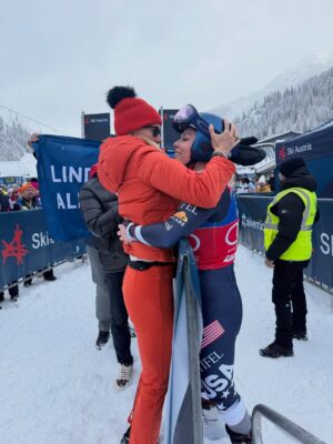 Lindsey Vonn Instagram - Well… I’ve had the red leader bib from the first race of the season until now, but in all likelihood tomorrow will be my last day as #1. At the beginning of the season no one would have ever believed I would be even close to this position. And I bet people would have laughed if it was even suggested. But winning the title was my goal… and I came painfully close to achieving it. 

I’m not one to talk about things I’ve achieved but in this instance I feel I need to, maybe more to remind myself than anything else… 

I was on the podium of every single downhill race, including 2 wins. I clawed my way back to #1 in the world after being retired for 6 years with a partial knee replacement and that alone was an incredible achievement I won’t ever forget. Even though in a few days no one will remember that I almost won the season title, I will remember. I didn’t want to win the title to prove anything to anyone. I did it because I knew I could. I just wish I had a chance to fight until the end to try and get it… 

However, as I sit here I have to reflect and wonder; why does a title mean so much to me? Why am I crying over a crystal trophy?

It’s because skiing has always been the thing I love to do most in this world. It has always brought me incredible joy, especially this season. But what I am realizing is that not having one more title doesn’t make this season less extraordinary. It doesn’t take away the joy I had standing in the starting gate or crossing the finish line and seeing #1 next to my name. It doesn’t take away from the incredible time I had with my team and teammates. Singing and dancing with fans and kids in the stadium. Those memories aren’t washed away because of a title. My tears just mean I care. I always have. That’s why I work so hard. Skiing is my passion. Whether I’ll ever be able to do it again is yet to be seen. But at least I have the memories, with or without a title, I feel privileged to have had this adventure.

Wherever this path leads I will find my way. I always do. Skiing is what I love to do but it’s not who I am. There are so many reasons to be happy. So much to be thankful for🙏🏻

Thank you all for coming on this journey with me❤️