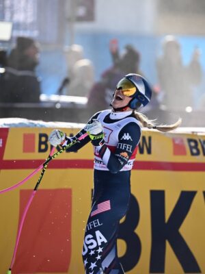 Lindsey Vonn Instagram - Well… I’ve had the red leader bib from the first race of the season until now, but in all likelihood tomorrow will be my last day as #1. At the beginning of the season no one would have ever believed I would be even close to this position. And I bet people would have laughed if it was even suggested. But winning the title was my goal… and I came painfully close to achieving it. 

I’m not one to talk about things I’ve achieved but in this instance I feel I need to, maybe more to remind myself than anything else… 

I was on the podium of every single downhill race, including 2 wins. I clawed my way back to #1 in the world after being retired for 6 years with a partial knee replacement and that alone was an incredible achievement I won’t ever forget. Even though in a few days no one will remember that I almost won the season title, I will remember. I didn’t want to win the title to prove anything to anyone. I did it because I knew I could. I just wish I had a chance to fight until the end to try and get it… 

However, as I sit here I have to reflect and wonder; why does a title mean so much to me? Why am I crying over a crystal trophy?

It’s because skiing has always been the thing I love to do most in this world. It has always brought me incredible joy, especially this season. But what I am realizing is that not having one more title doesn’t make this season less extraordinary. It doesn’t take away the joy I had standing in the starting gate or crossing the finish line and seeing #1 next to my name. It doesn’t take away from the incredible time I had with my team and teammates. Singing and dancing with fans and kids in the stadium. Those memories aren’t washed away because of a title. My tears just mean I care. I always have. That’s why I work so hard. Skiing is my passion. Whether I’ll ever be able to do it again is yet to be seen. But at least I have the memories, with or without a title, I feel privileged to have had this adventure.

Wherever this path leads I will find my way. I always do. Skiing is what I love to do but it’s not who I am. There are so many reasons to be happy. So much to be thankful for🙏🏻

Thank you all for coming on this journey with me❤️