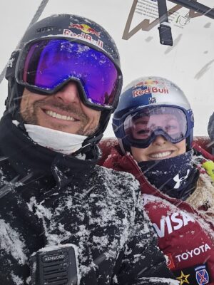 Lindsey Vonn Instagram - Well… I’ve had the red leader bib from the first race of the season until now, but in all likelihood tomorrow will be my last day as #1. At the beginning of the season no one would have ever believed I would be even close to this position. And I bet people would have laughed if it was even suggested. But winning the title was my goal… and I came painfully close to achieving it. 

I’m not one to talk about things I’ve achieved but in this instance I feel I need to, maybe more to remind myself than anything else… 

I was on the podium of every single downhill race, including 2 wins. I clawed my way back to #1 in the world after being retired for 6 years with a partial knee replacement and that alone was an incredible achievement I won’t ever forget. Even though in a few days no one will remember that I almost won the season title, I will remember. I didn’t want to win the title to prove anything to anyone. I did it because I knew I could. I just wish I had a chance to fight until the end to try and get it… 

However, as I sit here I have to reflect and wonder; why does a title mean so much to me? Why am I crying over a crystal trophy?

It’s because skiing has always been the thing I love to do most in this world. It has always brought me incredible joy, especially this season. But what I am realizing is that not having one more title doesn’t make this season less extraordinary. It doesn’t take away the joy I had standing in the starting gate or crossing the finish line and seeing #1 next to my name. It doesn’t take away from the incredible time I had with my team and teammates. Singing and dancing with fans and kids in the stadium. Those memories aren’t washed away because of a title. My tears just mean I care. I always have. That’s why I work so hard. Skiing is my passion. Whether I’ll ever be able to do it again is yet to be seen. But at least I have the memories, with or without a title, I feel privileged to have had this adventure.

Wherever this path leads I will find my way. I always do. Skiing is what I love to do but it’s not who I am. There are so many reasons to be happy. So much to be thankful for🙏🏻

Thank you all for coming on this journey with me❤️