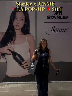 Linzy Luu Instagram - 🖤 Stanley 1913 x JENNIE : From stage to studio , JENNIE brings her edge to Stanley ⛓️‍💥 
Petal to the Metal launches 9/18 🌹 

@stanley_brand @jennierubyjane — #stanley #jennie