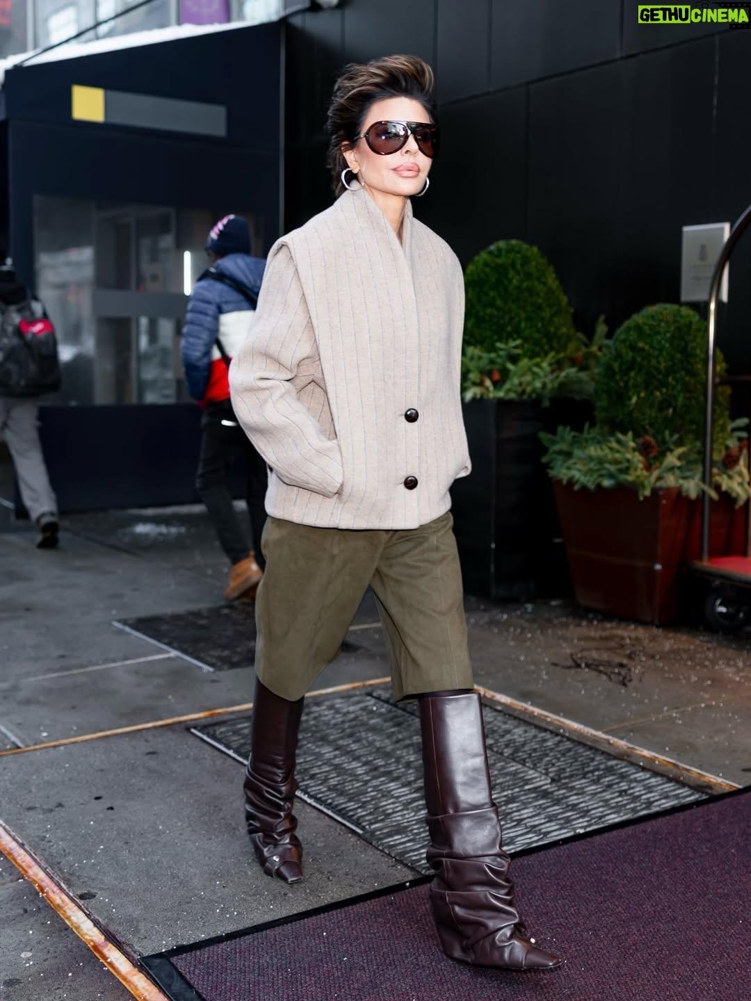 Lisa Rinna - 48.7K Likes - New York look book, the cunty slay continues!