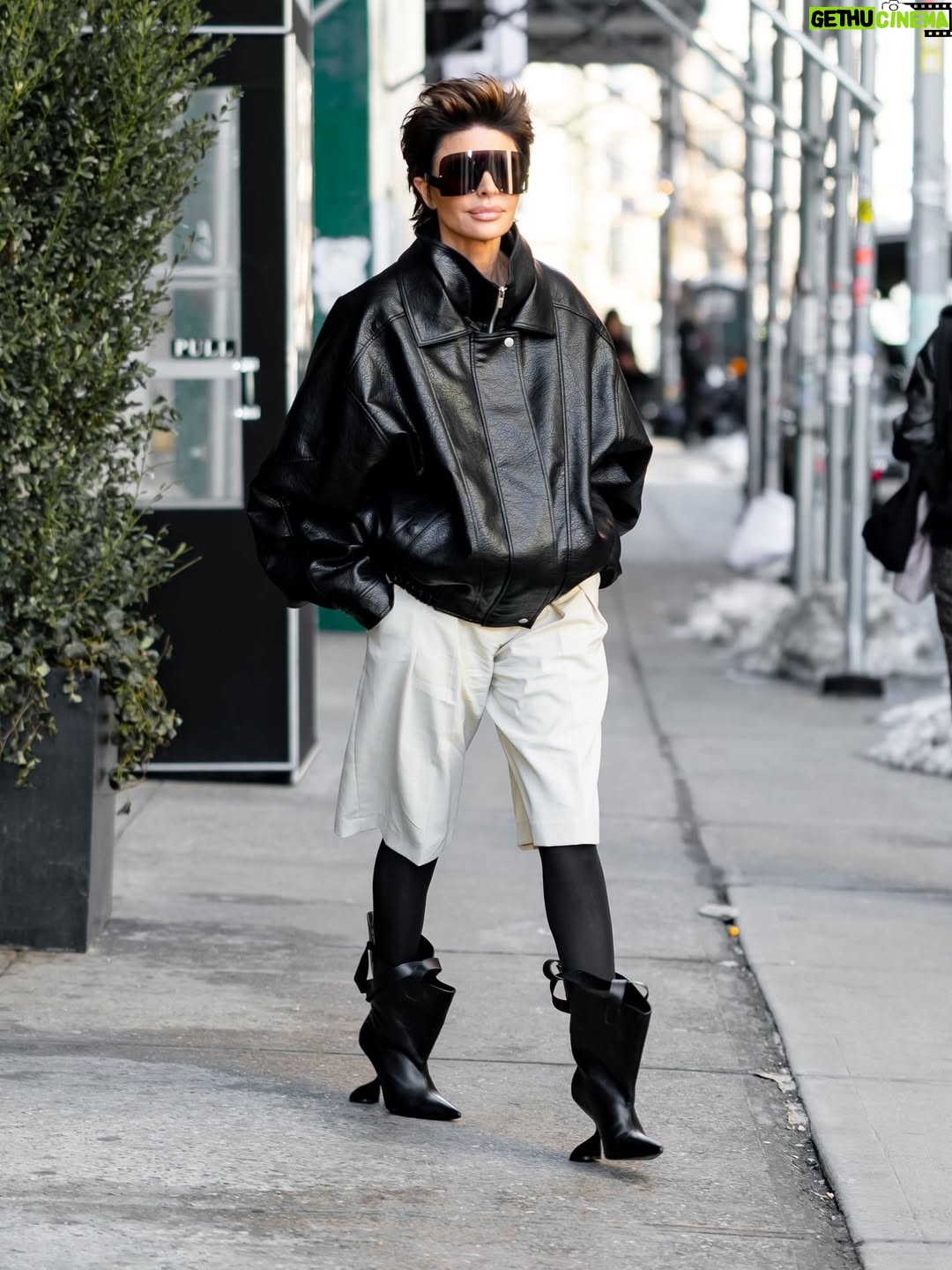 Lisa Rinna - 48.7K Likes - New York look book, the cunty slay continues!