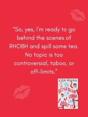 Lisa Rinna Instagram - My memoire is officially OUT TODAY 💋 
You Better Believe I’m Gonna Talk About It is officially yours and yes… I spill ALL the tea. I can’t wait to hear what you guys think! 

And YES, I recorded my own audiobook. You’re welcome. Link in bio to order. 
Let’s talk about it.