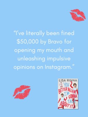 Lisa Rinna Instagram - My memoire is officially OUT TODAY 💋 
You Better Believe I’m Gonna Talk About It is officially yours and yes… I spill ALL the tea. I can’t wait to hear what you guys think! 

And YES, I recorded my own audiobook. You’re welcome. Link in bio to order. 
Let’s talk about it.
