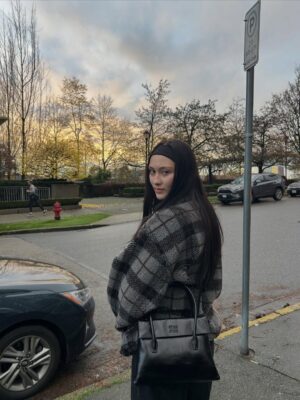 Lola Tung Instagram - day & night with @miumiu #ad #MiuMiu #MiuMiuHoliday 💐🎀