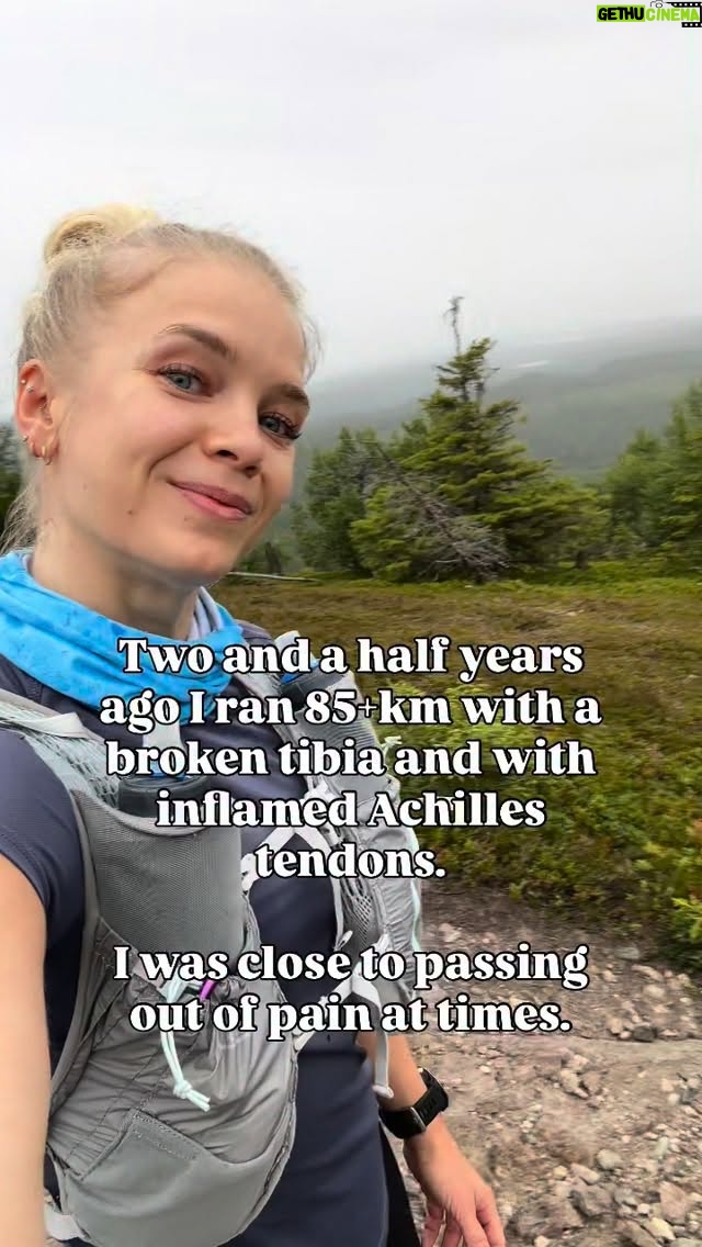 Lotta Hintsa - 522 Likes - Here’s some info you don’t need. 

Also. Someone could ask why I ran. In my defense I didn’t know the tibia was fractured. I thought it was only super painful Achilles and I didn’t want to let my sister @eleonoorahintsa down and cancel our adventure. And once I was in the pain cave I figured the harm was already done so might as well finish. That at least it’s a great lesson in pain. This is not a recommendation. I actually had to pay for it with a longer recovery time…

And regarding the pain medication for labor if someone is interested: I had paracetamol and some oxycodon a few hours before pushing and a tens-machine to help with the contractions.