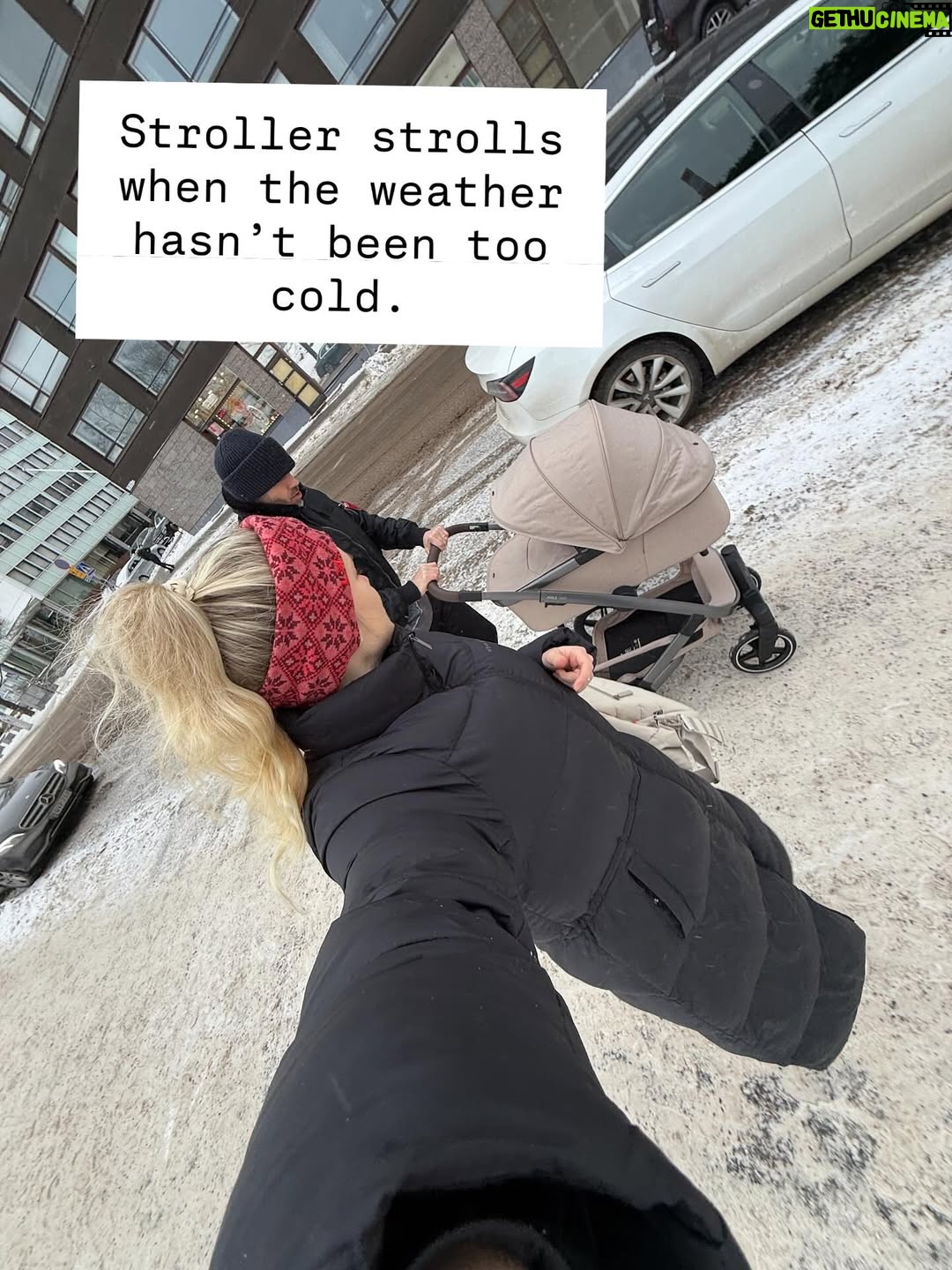 Lotta Hintsa - 10K Likes - Hello from the baby bubble 👋🏻🫧 the last slide pretty much explains it all but here’s a bit of a recap of the past three weeks. (Also plenty of friends and family have visited which I have absolutely loved ❤️).

* @myjoolz Geo 3 stroller and @thule car seat gifted by @wauvakauppa ❤️
**@ruokaboksi meals gifted 🥰