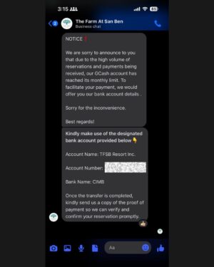 Louise delos Reyes Instagram - Please stay vigilant. Scammers are now pretending to be trusted establishments online, and our elders are often the most vulnerable. Let’s protect our families and spread awareness.