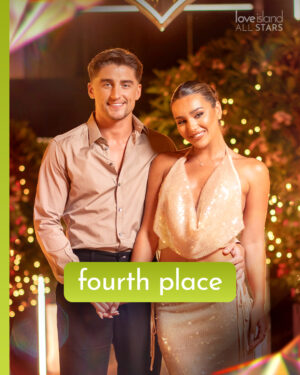 Lucinda Strafford Instagram - Officially GF & BF, they’re sweeter together 🍭 Lucinda and Sean are ending their All Stars journey in 4th place 💖