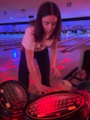 Lucy Hale Instagram - luv 2 eat & born 2 bowl
