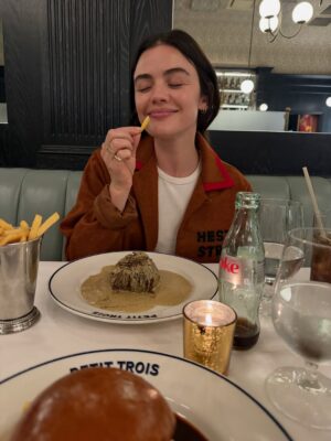 Lucy Hale Instagram - luv 2 eat & born 2 bowl