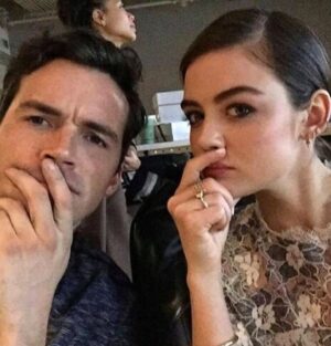 Lucy Hale Instagram - The year was 2016. Fifth Harmony sang one of my favorite songs of the year. I was entering my Saturn return 🥲 The year we wrapped up almost a decade of PLL. When our sweet Lula was born. Also the year I got emoji tattoos stuck on my eyelids at a shoot and it is, no lie, a core panic memory of mine. And most importantly, the year I found my soul dog, Elvy. Soo much has changed but DAMN I appreciate all these memories & people so much.
