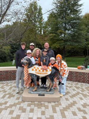 Maci Bookout Instagram - Our #Vols didn’t win, but we’re always #VFL and we had an absolute blast at Neyland cheering for our team! @vol_football 🧡💯

@sartinmarshall thanks for hosting us, core memories locked in! 🥹🧡

Also want to shout out the @ou_football fans, they were a classy bunch and I hope the #neylandstadium experience treated you well! 🫶🏻