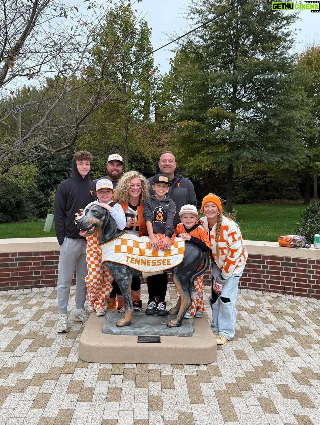 Maci Bookout - 33.1K Likes - Our #Vols didn’t win, but we’re always #VFL and we had an absolute blast at Neyland cheering for our team! @vol_football 🧡💯

@sartinmarshall thanks for hosting us, core memories locked in! 🥹🧡

Also want to shout out the @ou_football fans, they were a classy bunch and I hope the #neylandstadium experience treated you well! 🫶🏻