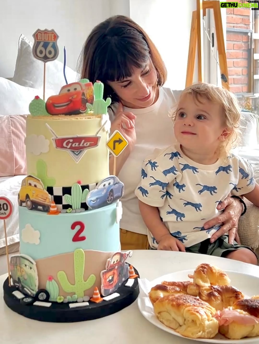 Magui Bravi - 14.8K Likes - Felices DOS ! Feliz cumple amor de mi vida 🩵✨ te amo infinito. 
•
Y como Cars hoy es nuestra nueva religión @cakeland.ba nos sorprendió como siempre al igual que @danellaeventos que me acompaña en cada momento inolvidable. ✨🎂🍰🥳🎁