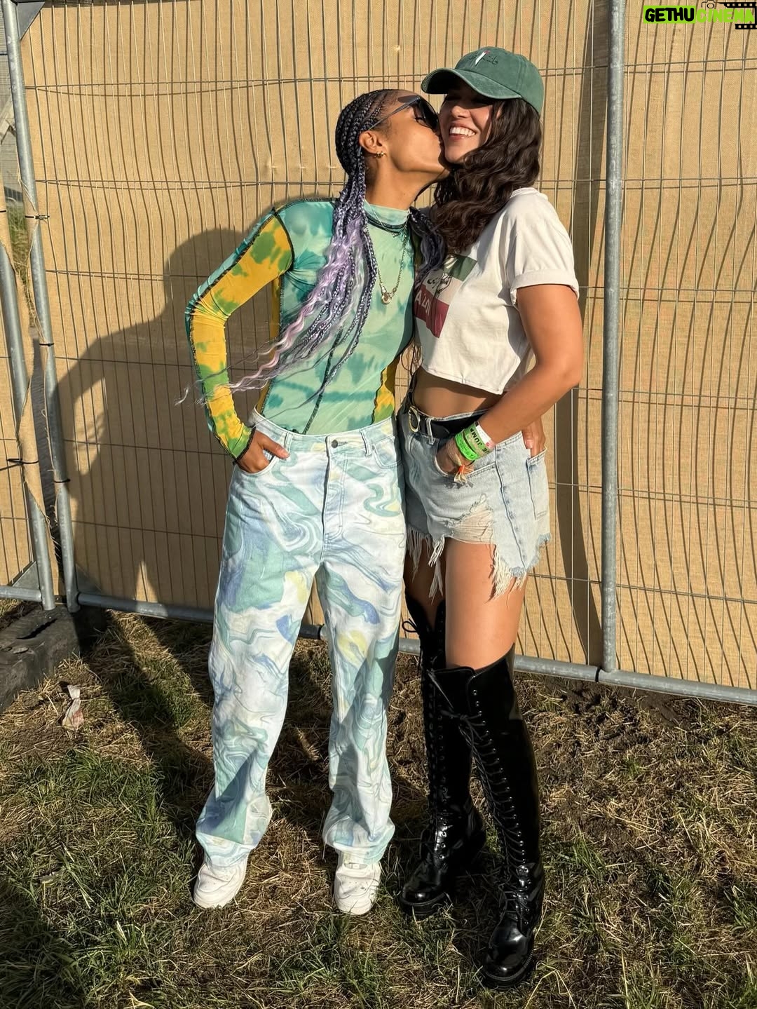 Maisie Richardson-Sellers - 10.9K Likes - One night, I spontaneously wrote a long and detailed list describing my dream partner, and all the qualities that I wanted her to have. I thought the list was unrealistic, laughed, and tucked it away. 

The next day, I met you. And when I found my list months later I saw that you ticked Every. Single. One. 

With you, the winks from the universe happen in the simplest and the most spectacular moments. 
May the synchronicities never end,
May we never cease dancing around the world and between realities,
May stepping out together to the corner store never cease to be equally as exciting as any adventure. 

It’s you. In the dawn, day, dusk and dark. 
Happy Anniversary @saba_kia. Kheili dooset daram. 🌹

Under the current Iranian dictatorship, our love is punishable by death. I stand with every one of the Iranian people currently protesting for their freedom. ♥️ 

#freeiran #iran #wlw
