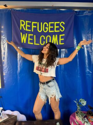 Maisie Richardson-Sellers Instagram - One night, I spontaneously wrote a long and detailed list describing my dream partner, and all the qualities that I wanted her to have. I thought the list was unrealistic, laughed, and tucked it away.
The next day, I met you. And when I found my list months later I saw that you ticked Every. Single. One.
With you, the winks from the universe happen in the simplest and the most spectacular moments.
May the synchronicities never end,
May we never cease dancing around the world and between realities,
May stepping out together to the corner store never cease to be equally as exciting as any adventure.
It’s you. In the dawn, day, dusk and dark.
Happy Anniversary @saba_kia. Kheili dooset daram. 🌹
Under the current Iranian dictatorship, our love is punishable by death. I stand with every one of the Iranian people currently protesting for their freedom. ♥️
#freeiran #iran #wlw