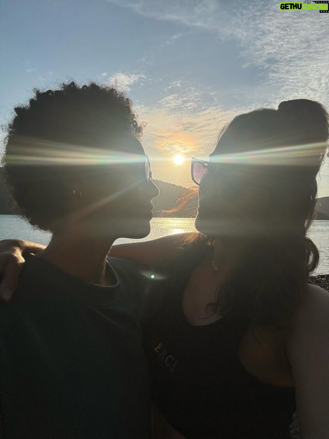 Maisie Richardson-Sellers - 10.9K Likes - One night, I spontaneously wrote a long and detailed list describing my dream partner, and all the qualities that I wanted her to have. I thought the list was unrealistic, laughed, and tucked it away. 

The next day, I met you. And when I found my list months later I saw that you ticked Every. Single. One. 

With you, the winks from the universe happen in the simplest and the most spectacular moments. 
May the synchronicities never end,
May we never cease dancing around the world and between realities,
May stepping out together to the corner store never cease to be equally as exciting as any adventure. 

It’s you. In the dawn, day, dusk and dark. 
Happy Anniversary @saba_kia. Kheili dooset daram. 🌹

Under the current Iranian dictatorship, our love is punishable by death. I stand with every one of the Iranian people currently protesting for their freedom. ♥️ 

#freeiran #iran #wlw