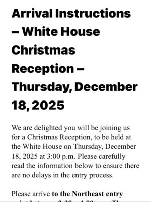 Mallika Sherawat Instagram - Being invited to the White House Christmas dinner feels completely surreal - Grateful 🙏🏼🩷✨ #whitehouse #xmasdinner