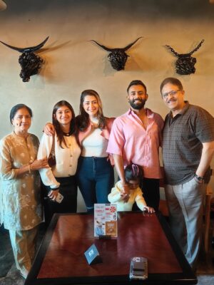 Mamta Mohandas Instagram - When @arjun_ashokan showed up to surprise me.. 
The bigger one turned out to be that we were both in PINK 👚🤭

#twinning #likeminds #actorslife #thinkpink #family