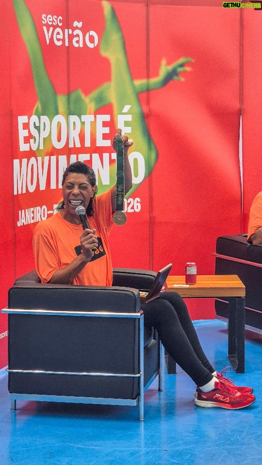 Márcia Fu - 155 Likes - Dia de palestra aqui no @sescbelenzinho 

Falamos de vôlei, superação e, claro, de muita vida! 🏐🔥 É gratificante demais olhar para trás e ver que cada desafio valeu a pena. Obrigada pelo convite e pela recepção calorosa. A Fu ama vocês! ❤️

 #MarciaFu, #VoleiBrasil #Palestra e #sescbelenzinho