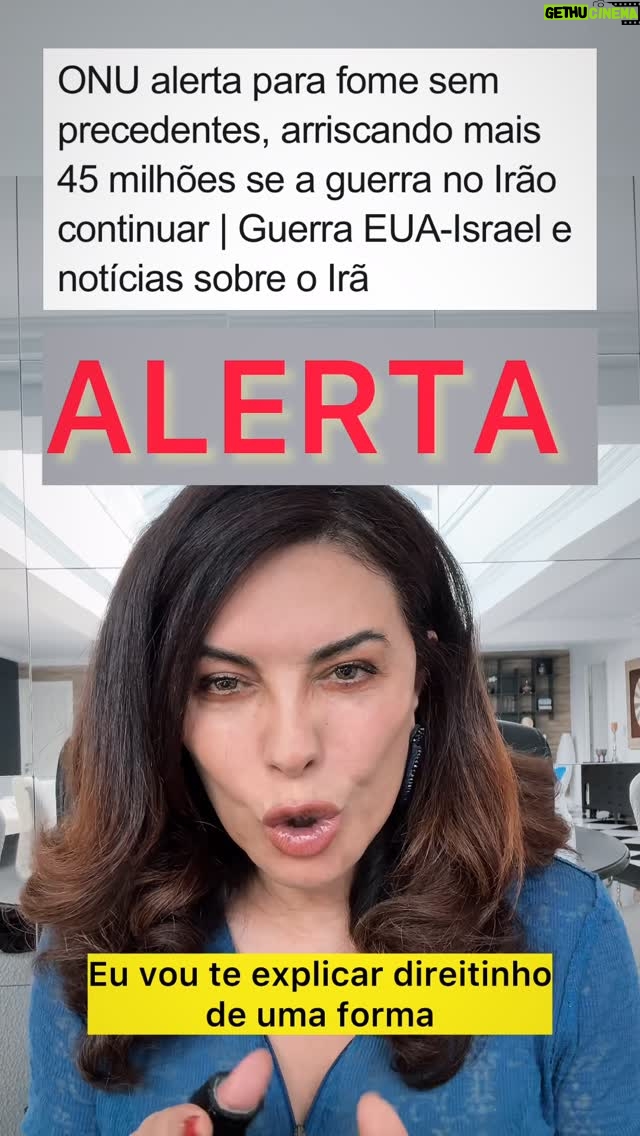 Márcia Goldschmidt - 56.5K Likes - Além da temida greve geral dos caminheiros o perigo real está aí e não podemos ignorar !
.
.
#noticias #brasil #guerra #fome #iran