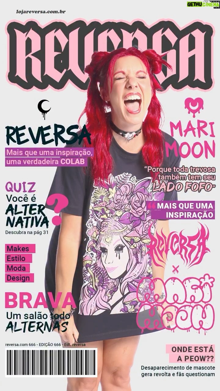 MariMoon - 4.8K Likes - 🦇REVERSA X MARIMOON 🌙

A maior colab do ano vem aí!

Dia 10/03 - 18h, com live às 18h30! 
Quem a gente encontra lá? 👀

#lojareversa #marimoon #reversa #modaalternativa #alt