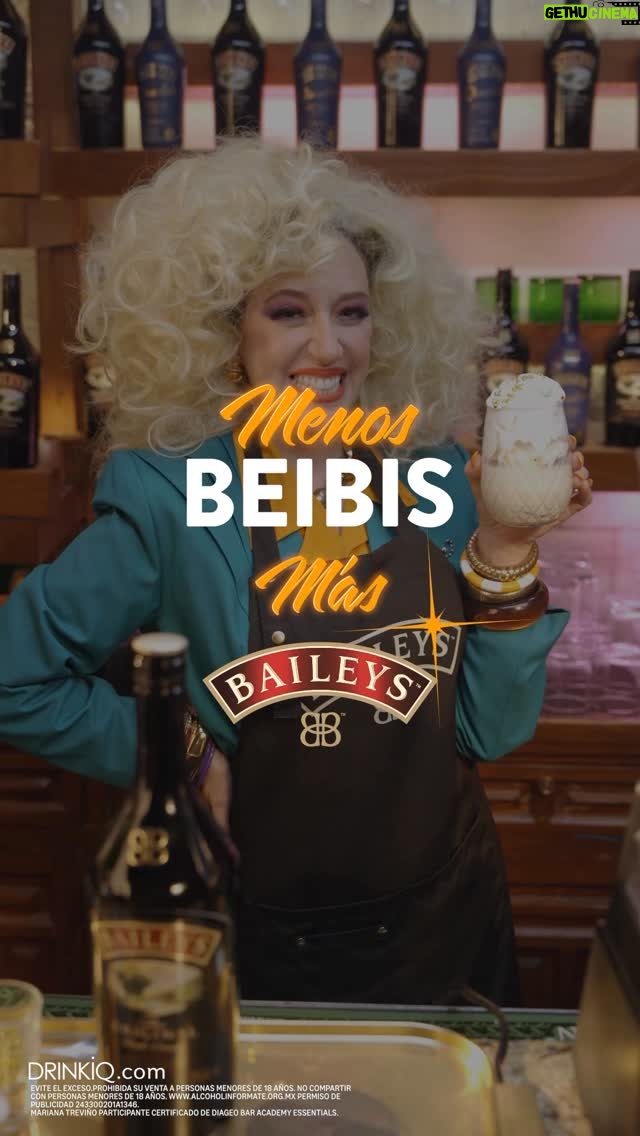 Mariana Treviño - 38.9K Likes - ¡Pipol!l Hoy se prepara una receta con muuuucha ondita, el ✨Beibis Baileys✨. Y porque ni el beibis se veía tan bien, recueeeeeerden🫦 ¡Menos beibis, más Baileys! 

#SeñoraDelBaileys #MenosBeibisMásBaileys #ElMusicalDeSeñoras

 

Mariana Treviño participante certificado de Diageo Bar Academy Essentials