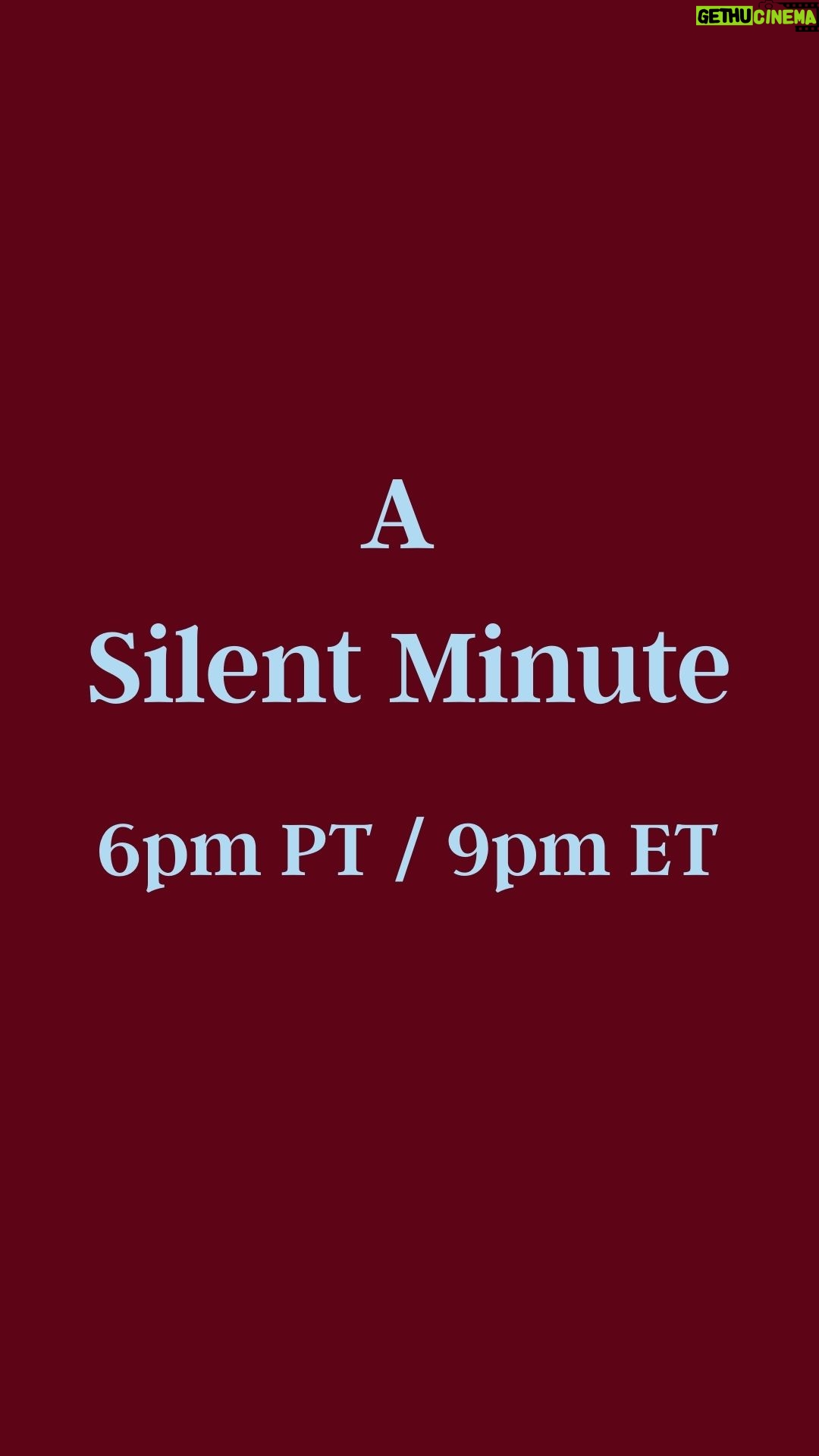 Marianne Williamson - 5.7K Likes - A minute for peace.

6pm PT / 9pm ET. Daily.

In 1940, the Nazi Luftwaffe bombed the city of London for eight consecutive months in what came to be known as the London Blitz. While Hitler expected the blitz to terrorize the British people into submission, their bravery and resilience proved him wrong.

One of the many ways the British people responded to the Nazi attacks was with what came to be known as the Silent Minute. Each night at 9pm the bells of Big Ben would chime on the BBC before the nightly news, initiating a minute-long period of united prayer and meditation for peace. The King of England participated, as did Winston Churchill. Millions of people joined in, creating a spiritual network for peace amidst the horror and chaos of war.

At 6pm PT/9pm ET every night, let’s create our own Silent Minute. It will help all of us feel we’re in this together. It will unite, protect, and bless us.

Whether you participate prayerfully, meditatively, or simply in silent reverence, the energy created will be a strengthening of our hearts and a mantle of protection for our democracy. Prayer is not just a symbol and reverence is not just a feeling. Participating in the silent minute on a consistent basis will seriously contribute to our efforts to save our freedom.

Do it as consistently as you can. And spread the word. Perhaps you’ll organize your own group to participate; whatever you feel might amplify the energy, please do. Call friends… post about it… consider making your own video content to support.

There is internal as well as external activism. Both matter, both are powerful, and both are very important right now.