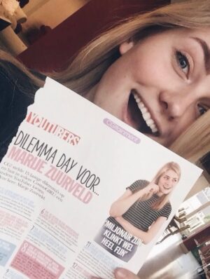Marije Zuurveld Instagram - 2016 Marije die stopte met school, niet wist waar ze aan begon, haar weg en mensen vond op het internet ❤️ (inclusief skinny jeans met vans combo)