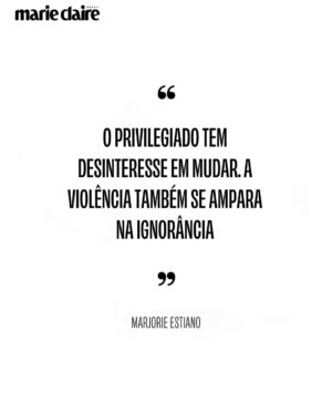 Marjorie Estiano Instagram - Interpretar Ângela Diniz hoje é, antes de tudo, um ato político. Não apenas por revisitar um dos feminicídios mais emblemáticos da história brasileira, mas porque a violência dos anos 1970 segue ativa e operante — com novos nomes e cenários, sob a mesma estrutura. Em um país que insiste em relativizar crimes contra mulheres, a entrega de Marjorie Estiano ultrapassa a atuação: é leitura crítica, enfrentamento ao patriarcado e recusa ao silêncio.

Estrela da capa digital de #MarieClaireJaneiro, @estianomarjorie fala desse papel e das nuances do seu machismo internalizado. “Não gosto de usar sutiã, mas é comum que o faça em certas situações para não me sentir exposta. Penso que, assim, estaria mais protegida de assédios, como quando olham para seu peito ou órgão genital ao falar com você. Os homens não têm pudor em exercer essa invasão porque é natural para eles acessar esse corpo.” A entrevista na íntegra está em #MarieClaireBrasil.

Direção de redação: @mariaritaalonso
Entrevista: @cetronec
Fotos: @hudsonrennan (FSAG)
Direção criativa: @estudiorobertacardoso 
Direção de moda: @larissalucchese 
Beleza: @suabreup (Beltrame) 
Set designer: @cenna_visualecenografia 
Produção executiva: @vandecazimmermann 
Tratamento de imagem: @vetroretouching
Produtor de moda: @renankawano
Produtora set designer: @cacoqueiro_88
Assistente de beleza: @mamaprysthon
Assistente de fotografia: @pedrosaad
Contrarregras: @bruno_alves8618, @walkeerx