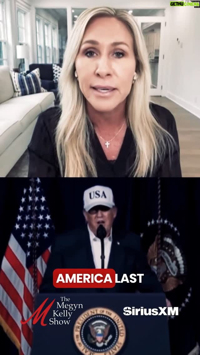 Marjorie Taylor Greene - 38.6K Likes - @realmarjoriegreene on Trump’s Iran decision: “A year in, and we’re in another f**king war.”

#megynkellyshow