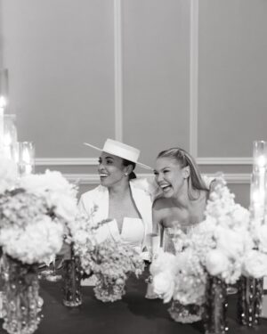 Marta Instagram - Love is Love — the wedding day of @martavsilva10 & @carrie__lawrence surrounded by their favorite people ✨
⁣
Planner: @jcloss_events⁣
Photography: @kirnosphotography⁣
Venue: @pelicanclub_jupiter⁣
Florist: @nelumbo.us⁣
Marta’s Suit: @estudiocarlagaspar⁣
Shoes: @prada ⁣
Hat:@graciellastarling⁣
Carrie’s dress: @angelriverabride⁣
Video: @h2weddingfilms⁣
Hair & Make-up: @bronzeglowbeauty⁣
Rentals: @bossaeventrentals @allurepartyrentals⁣
Catering: @pelicanclub_jupiter⁣
Cake: @sweet_tiers_ ⁣
DJ: @djfabioneto⁣
Band: @electro-samba⁣
Photobooth: @thegalaphotobooth ⁣
Transportation: @mollystrolleyswpb
