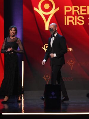 Marta Flich Instagram - De ayer en los #Iris2026 
@academiadetv 
📸 Santi Burgos 
 Juan Gómez