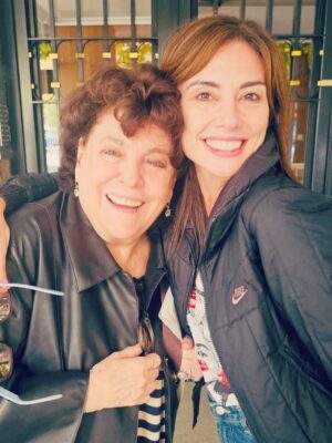Marta Flich Instagram - La mujer más bella que parió el cine y yo. 
Otro día inolvidable.