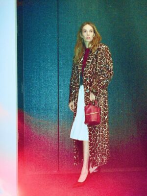 Maya Hawke Instagram - Hope everyone enjoyed Vol 2 this week

BTS from GMA @prada

📸 @nicolaos.mg