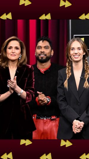 Maya Hawke Instagram - Reverse Charades w/ @fullyrosebyrne, @maya_hawke & @miguel! #FallonTonight