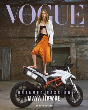 Maya Hawke Instagram - @voguehongkong <3

Photographer: @Gregswalesart
Creative & Fashion Direction: @S.e.a.n.k 
Stylist: @The_taylor_kim
Casting Director: @Jilldemling
Creative Producer: @Marina.Fairfax
Executive Producer: @Alexeyg @Agpnyc
Motion: @Shootchevytyler
Makeup Artist: @Benjaminpuckey
Hair Stylist: @Tak8133 
Fashion Assistant: Chardonnay Taylor 
Digital Tech: Sara Lewis 
Photography Assistants: Harry Kong, Mike Broussard & Edward Smith 
Prop Bikes: @Johnny_romani & @Greganagnostopoulos
Production: Alexandra Strasburg, Sasha Ernst & Ernest Klimko 
Catering: @Monterone_catering 
Location: @Seretstudios
Cover Wardrobe & Jewelry: @Prada