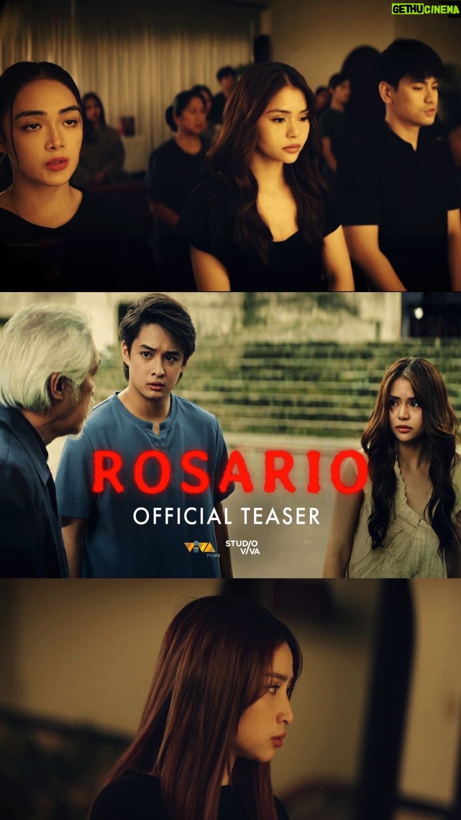 Meg Imperial - 13.6K Likes - Kapag hindi mo pinutol, SUSUNOD KA NA!

From the director of ‘MARITA’ and ‘NANAY, TATAY’, Roni S. Benaid comes a new horror movie based on a Filipino superstition. Starring Aubrey Caraan, Jairus Aquino, Lance Carr, Meg Imperial, Yumi Garcia, Suzette Ranillo, Rose Van Ginkel, and Bernadette Allyson.

Putulin ang “ROSARIO” this APRIL 22 Exclusively In Cinemas!

#Rosario #RosarioMovie