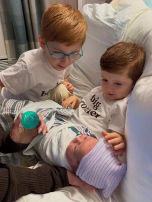 Meghan Trainor Instagram - Jan 18th 2026

Our baby girl Mikey Moon Trainor has finally made it to the world thanks to our incredible, superwoman surrogate. We are forever grateful to all the doctors, nurses, teams who made this dream possible. We had endless conversations with our doctors in this journey and this was the safest way for us to be able to continue growing our family. We are over the moon in love with this precious girl. Riley and Barry have been so excited, they even got to choose her middle name. We are going to enjoy our family time now, love you all🩷🥹🎀