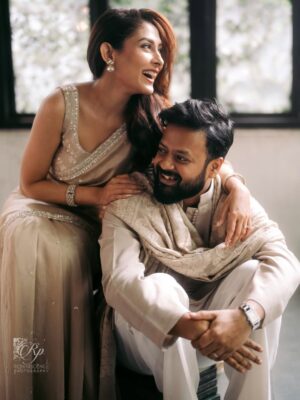 Mehazabien Chowdhury Instagram - We grew up together.
We fought the world together.
14 years later, 1 year married
and I’d still choose you in every lifetime.

Captured by @umer.aiman.khan | @reminiscence_photography
Makeover by @zahidkhanbridalmakeover 
Wearing @guzel_bd | @anzara.official 
Location @boithok.cafe