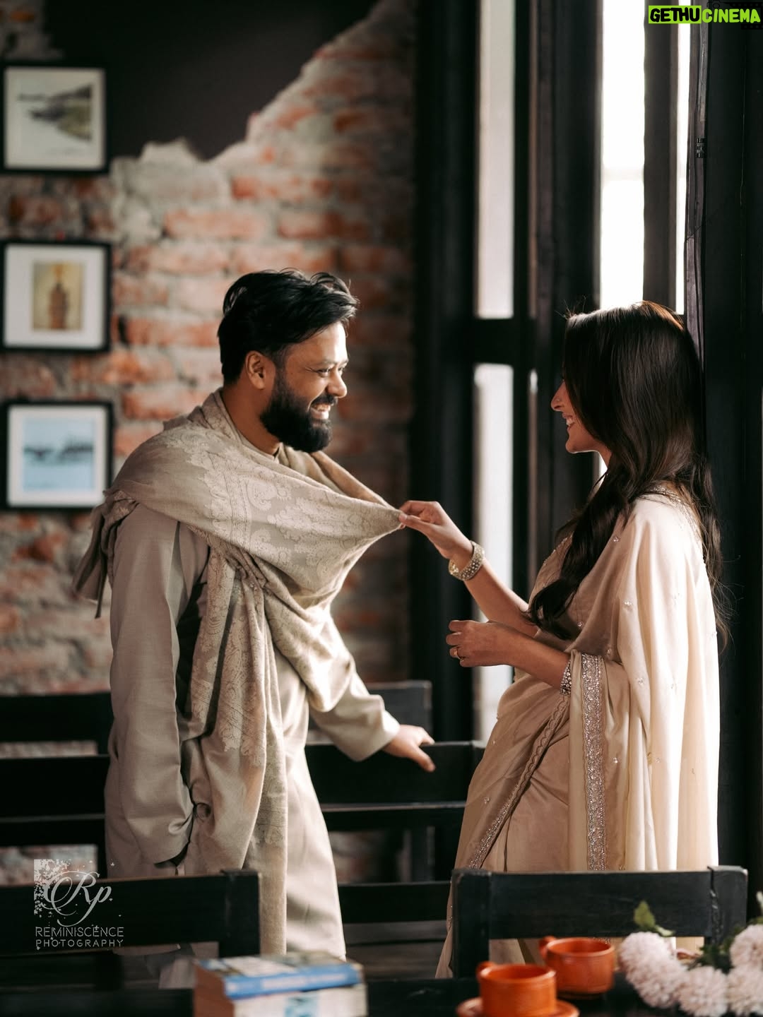 Mehazabien Chowdhury - 108K Likes - We grew up together.
We fought the world together.
14 years later, 1 year married
and I’d still choose you in every lifetime.

Captured by @umer.aiman.khan | @reminiscence_photography
Makeover by @zahidkhanbridalmakeover 
Wearing @guzel_bd | @anzara.official 
Location @boithok.cafe