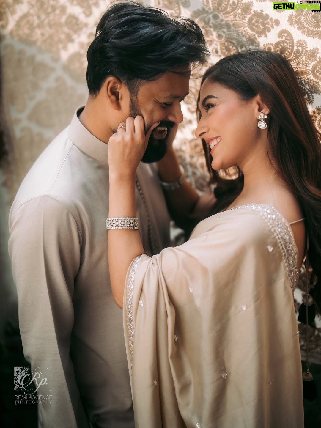Mehazabien Chowdhury - 108K Likes - We grew up together.
We fought the world together.
14 years later, 1 year married
and I’d still choose you in every lifetime.

Captured by @umer.aiman.khan | @reminiscence_photography
Makeover by @zahidkhanbridalmakeover 
Wearing @guzel_bd | @anzara.official 
Location @boithok.cafe