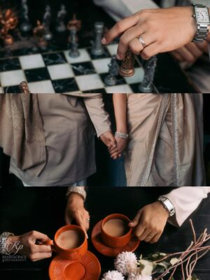 Mehazabien Chowdhury Instagram - We grew up together.
We fought the world together.
14 years later, 1 year married
and I’d still choose you in every lifetime.

Captured by @umer.aiman.khan | @reminiscence_photography
Makeover by @zahidkhanbridalmakeover 
Wearing @guzel_bd | @anzara.official 
Location @boithok.cafe